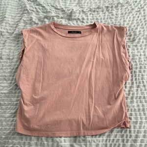 Pink casual tank size large.